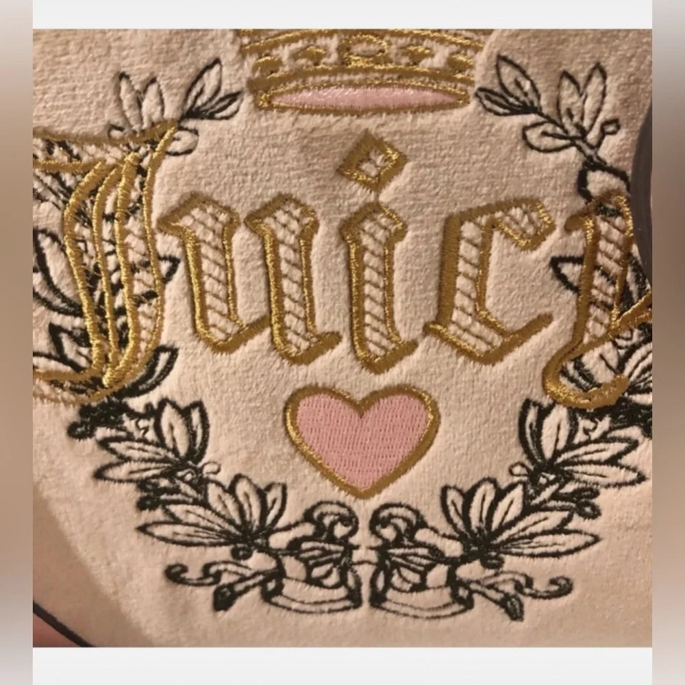 Y2K Juicy Couture Heritage Bowler Velour Bag Pink Gold Hardware NWT Top Handle